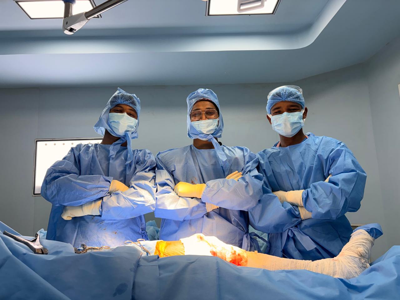 Successful orthopedic surgical outcome and patient recovery in Malda