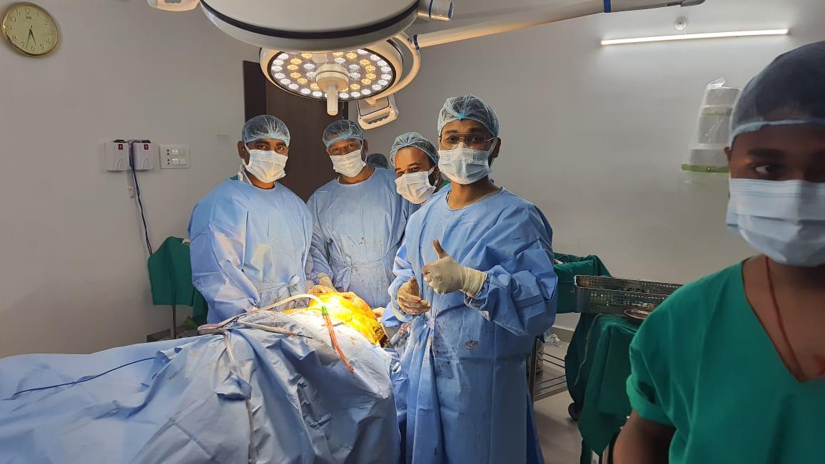 Dedicated orthopedic medical team serving patients in Malda