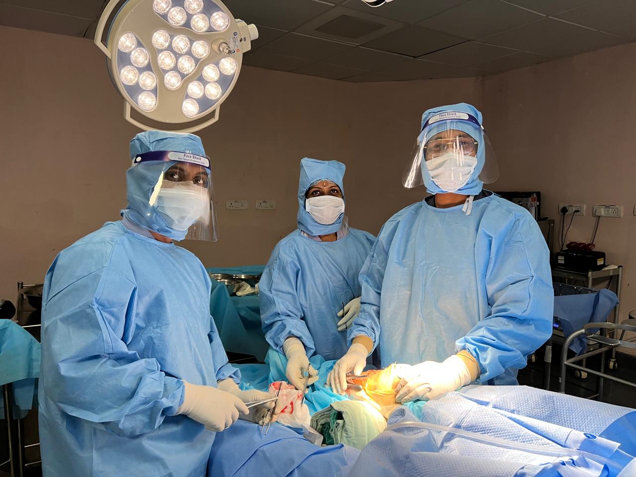 Experienced orthopedic surgery professionals and staff based in Malda